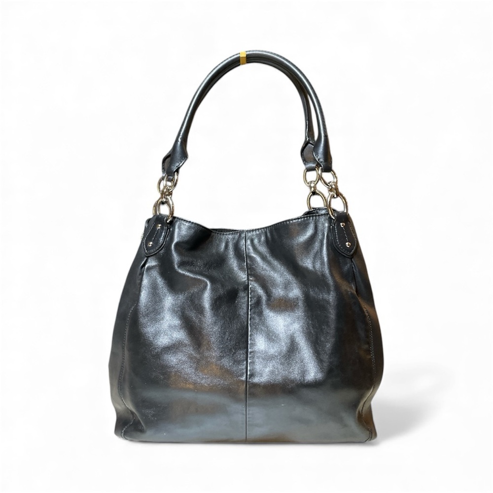 ‼️SPRING SALE Coach Colette Black Leather Large Hobo Shoulder Bag- Rare EUC - Picture 10 of 17